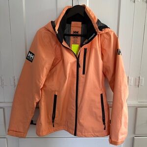 Helly Hansen womens Orange rain Jacket